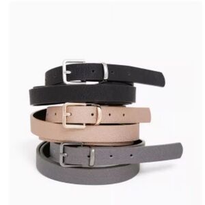 Torrid Set of 3 Skinny Belts
